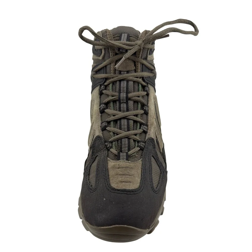 Bates Tactical Hiking Boots Mens 11.5‎ Brown Fair Leather Mesh E02411 AS/IS N/R